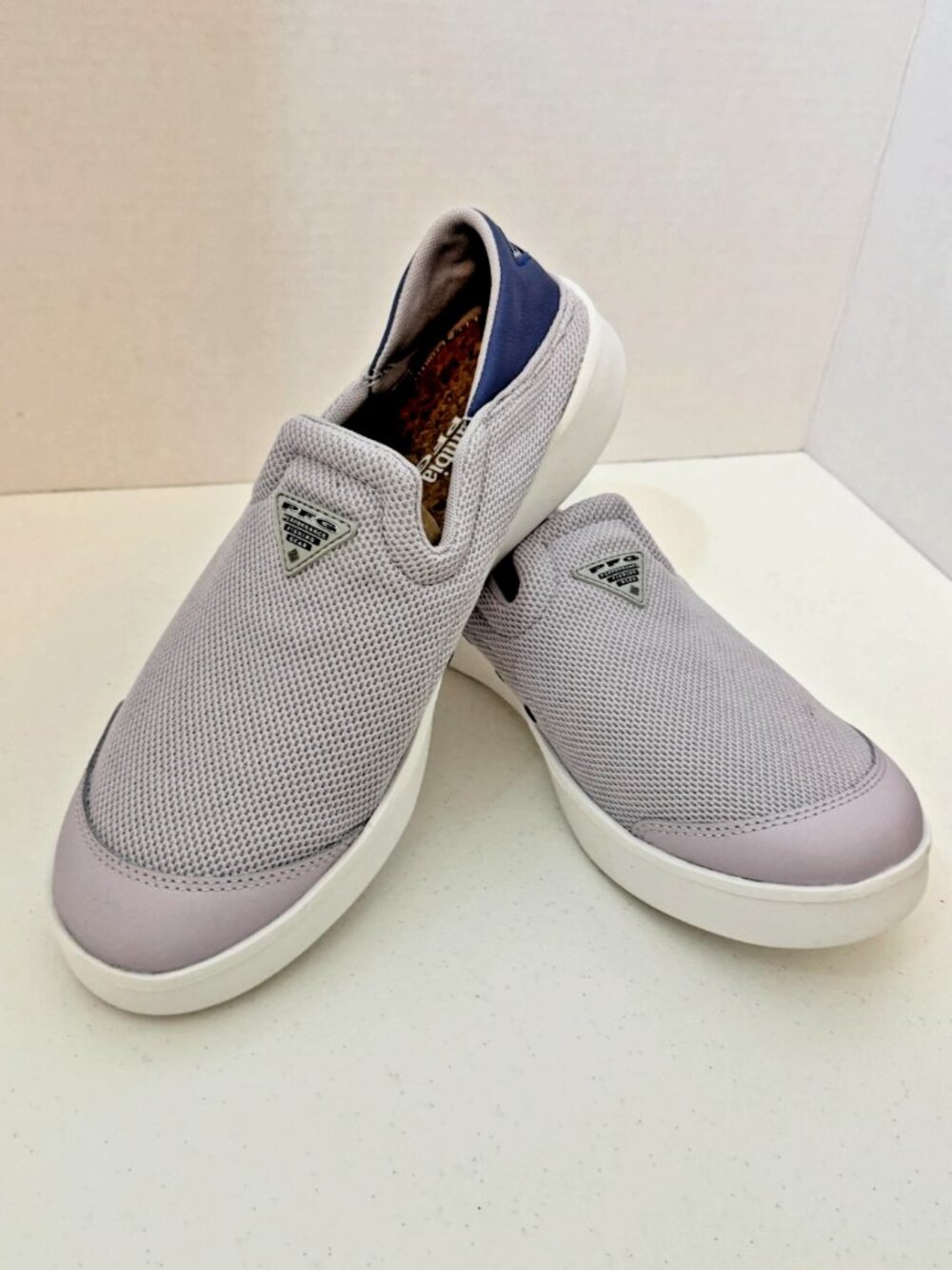 Columbia Woman's Sneakers Athletic Shoes Boatside Vent PFG Size 12 Lavender
